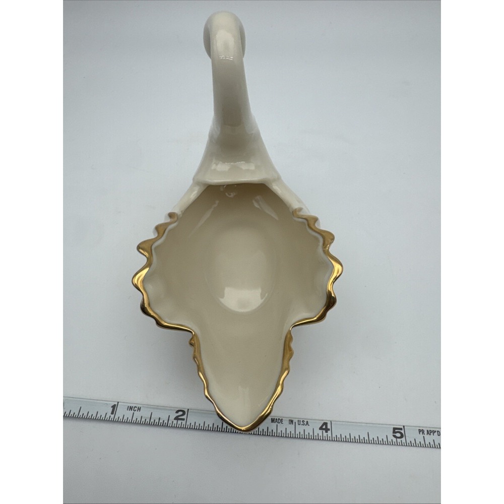 Vintage LENOX 24k Swan Made in the USA - Picture 7 of 10